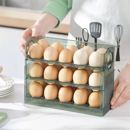 Organizador De Huevos Acrilico 3 Nivel